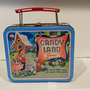 Vintage mini lunch box tin